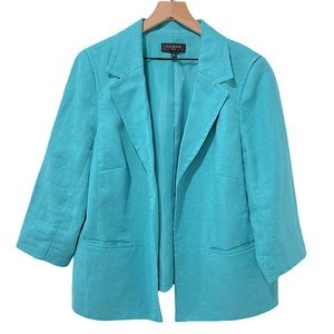 TALBOTS | 100% Linen Blazer Jacket